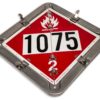 1075 propane placard