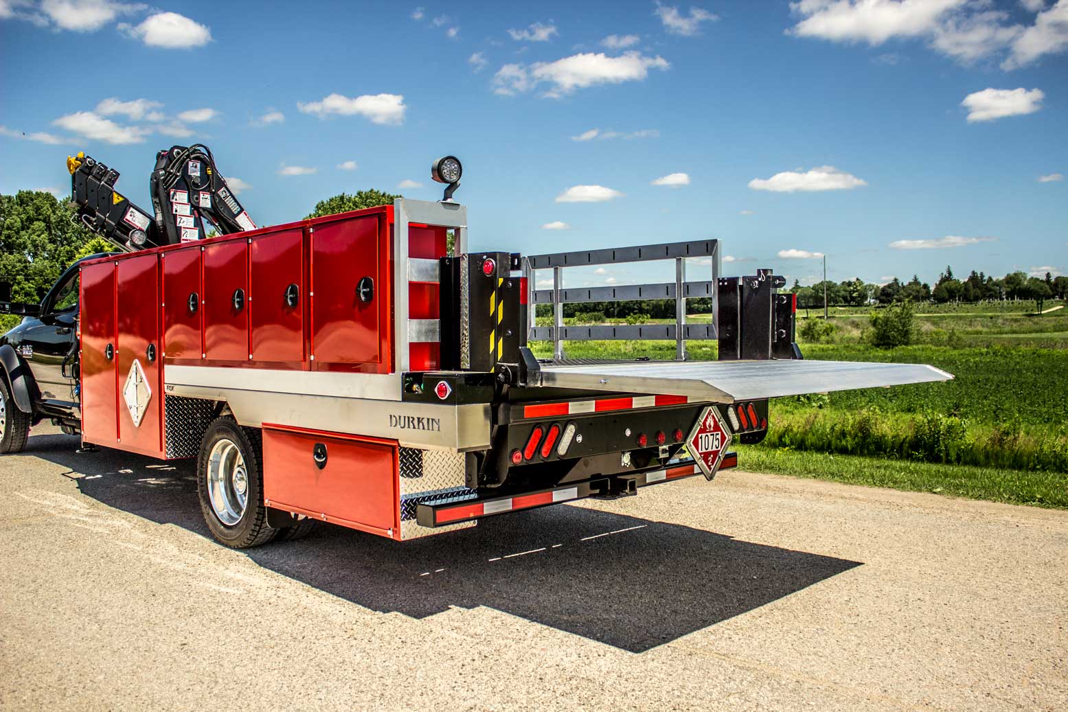 red durkin truck bed