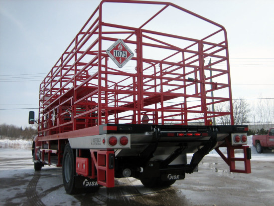 bottle truck cage custom