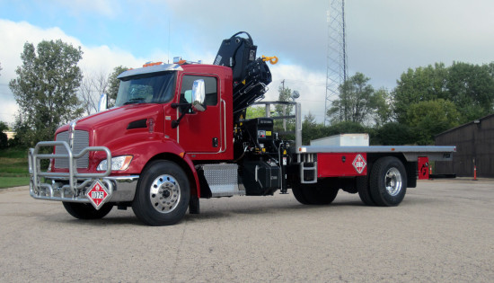 Custom propane truck