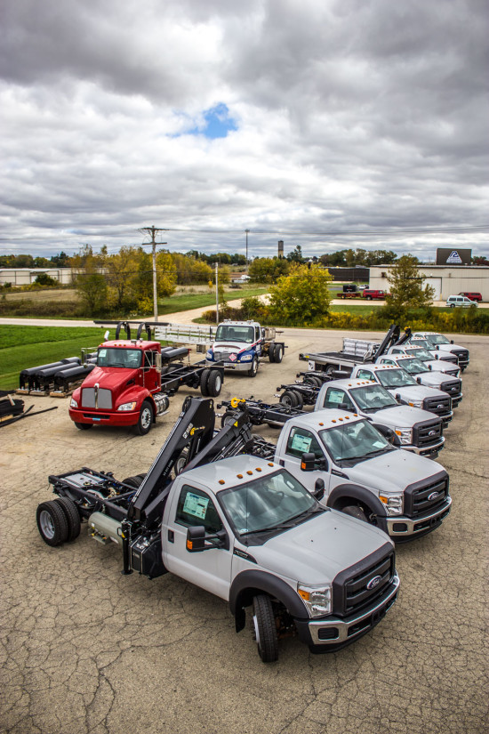 production trucks