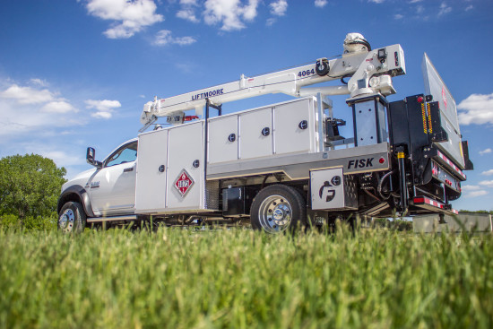 TX-2 stick boom truck