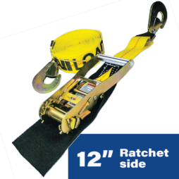 12" ratchet straps