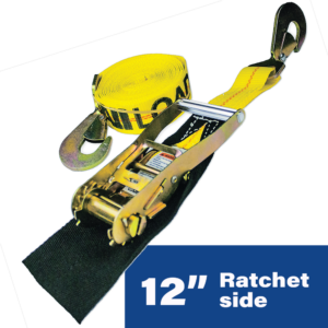 12" ratchet straps