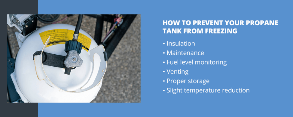 How to Prevent Your Propane Tank From Freezing