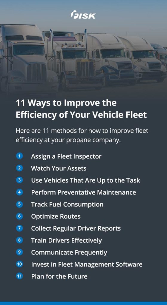 11 Ways to Improve the Efficiency of Your Vehicle Fleet